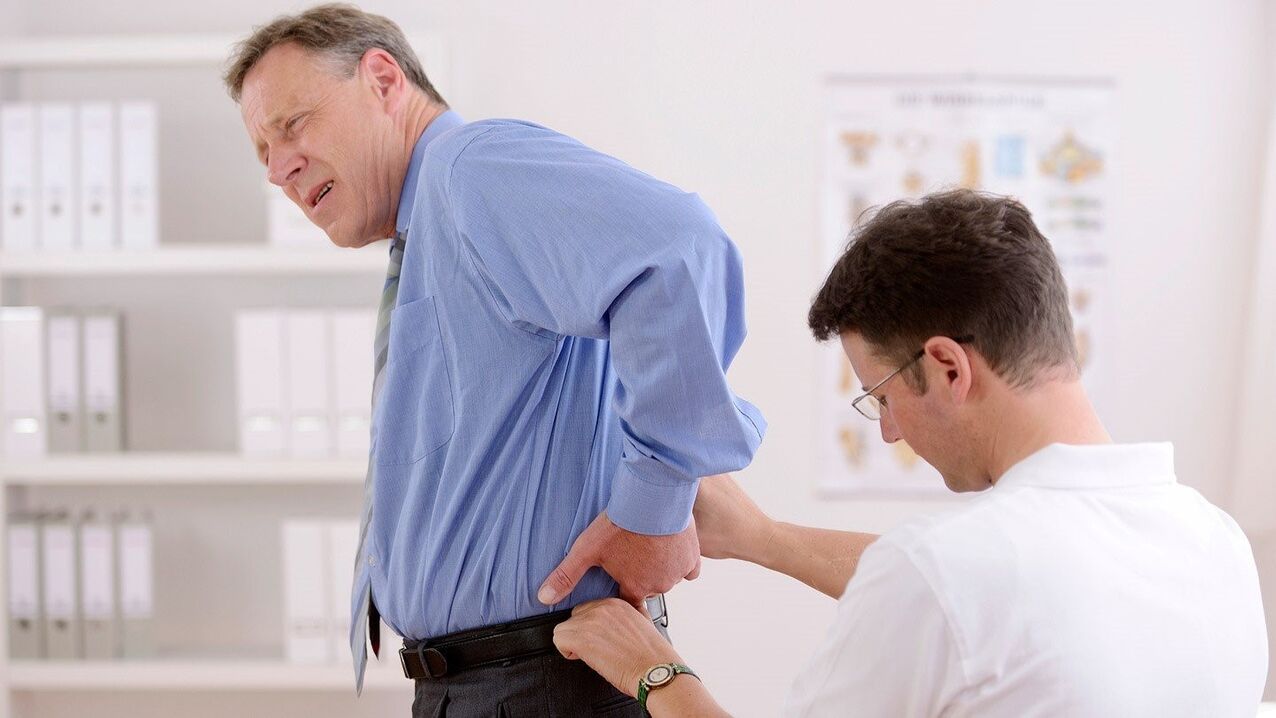 Go to the doctor about back pain