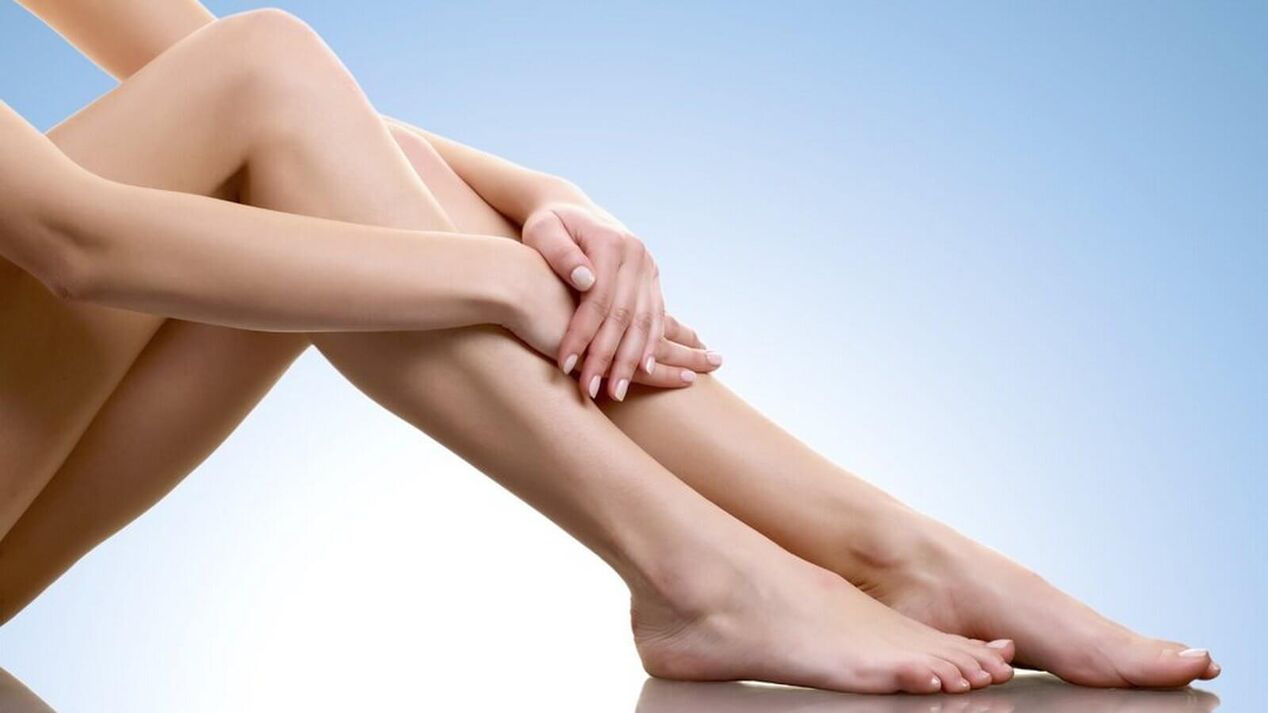 Legs after treatment for knee osteoarthritis