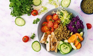 Nutritional features in cervical osteochondrosis